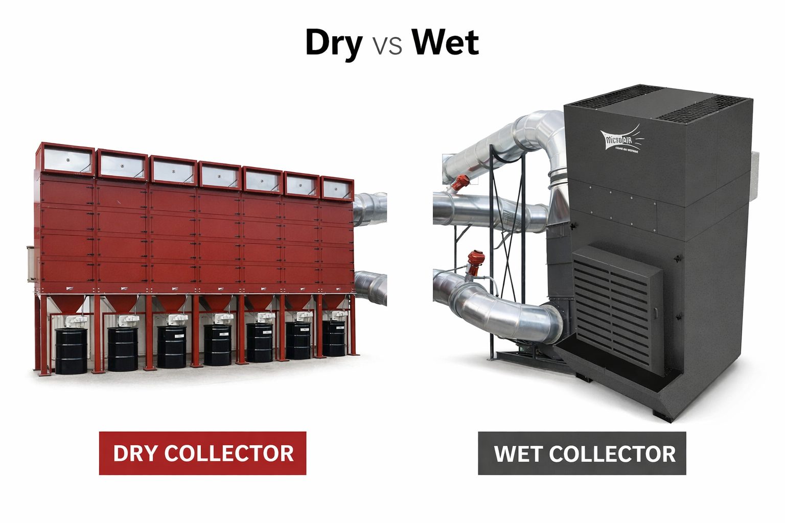 Wet Collectors vs. Dry Dust Collectors — Which Do You Need?