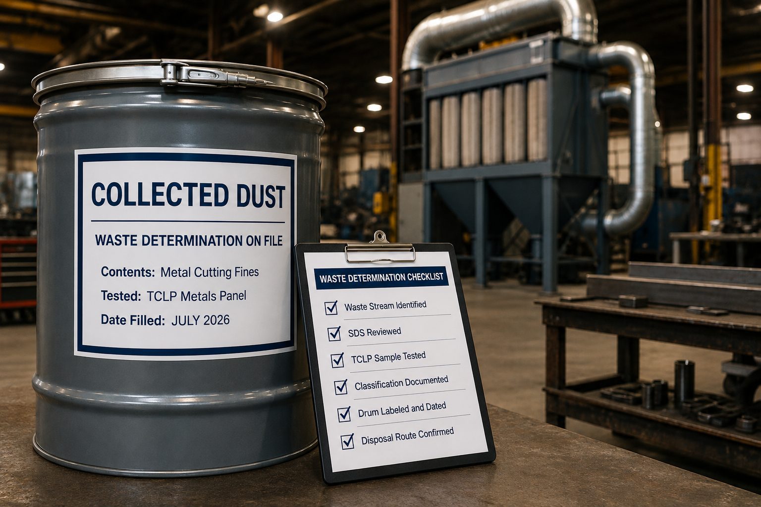 Dust Collector Waste Disposal: Is Your Dust Hazardous?