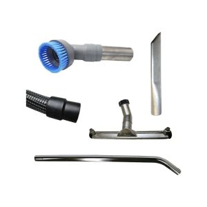 Ruwac 2 inch accessory package, 25 ft hose, wand, floor tool, crevice tool and brush
