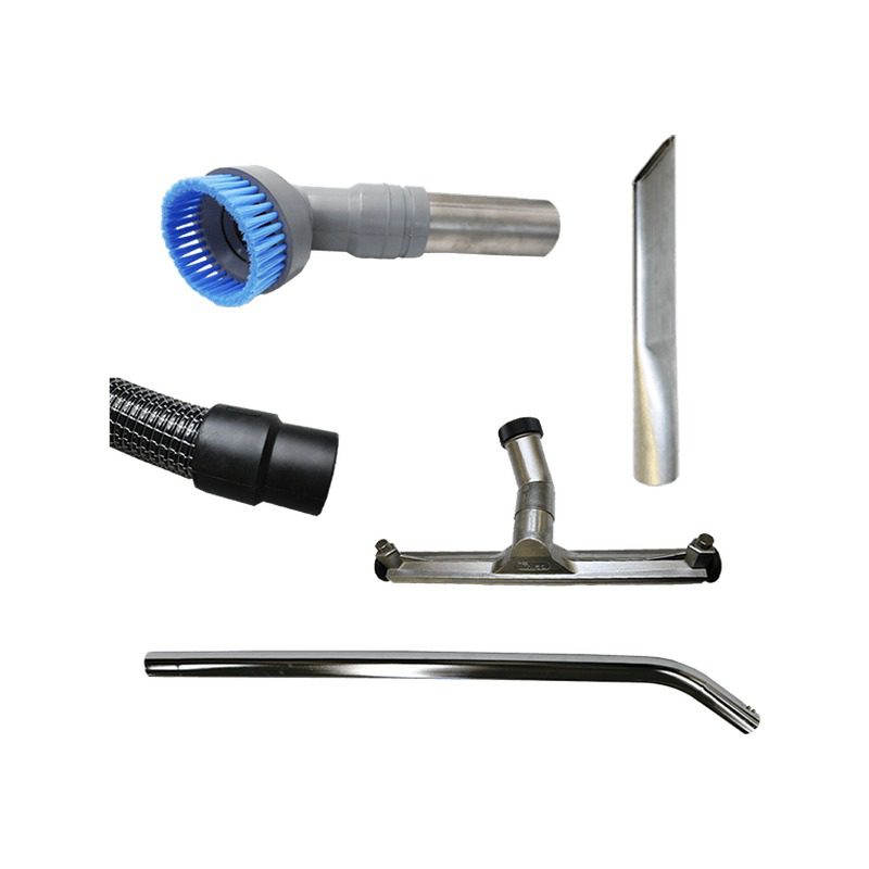 Ruwac 2 inch accessory package, 25 ft hose, wand, floor tool, crevice tool and brush