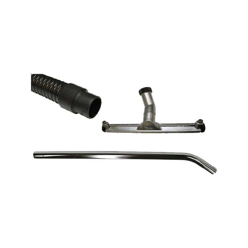 Ruwac 2 inch heavy duty accessory package with 25 ft hose and floor tools